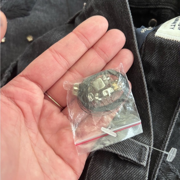 Citizens of Humanity Ayla Embroidered Wide Leg Jeans Voila Size 33 NWT - Picture 13 of 13